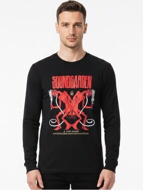 SOUNDGARDEN | Rare Long Sleeve Kwanzachrismahanukkahmas Shirt Men’s Size Medium